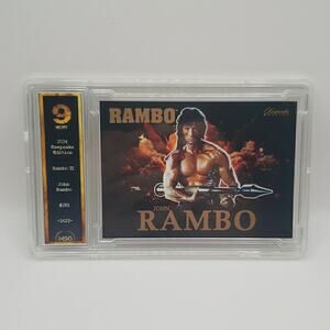 Keepsake John Rambo 2024 Rambo Super Products 281 Graded 9 Mint